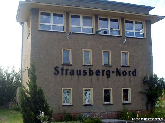 Aussenaufnahme Stellwerk B1 Strausberg Nord