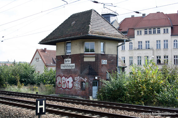 Aussenaufnahme Stellwerk Frh Friedrichshagen
