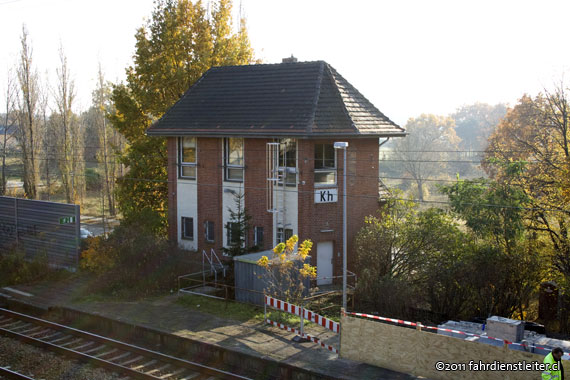 Aussenaufnahme Stellwerk Kh Karlshorst