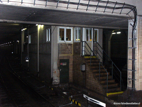 Aussenaufnahme Stellwerk Nou Nordbahnhof Unten