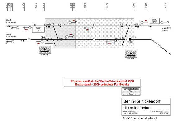 Lageplan Stellwerk Rwb Reinickendorf