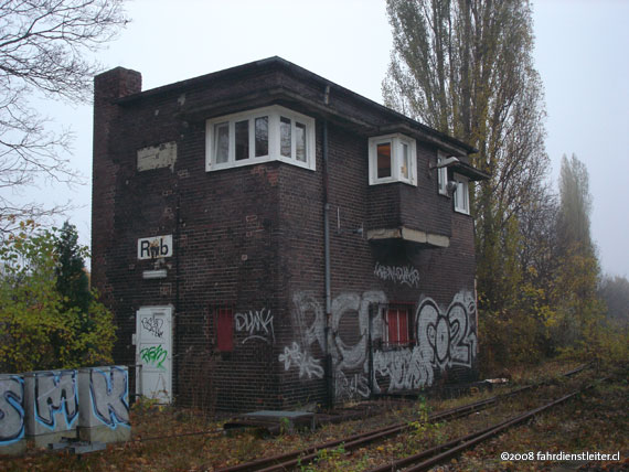 Aussenaufnahme Stellwerk Rwb Reinickendorf