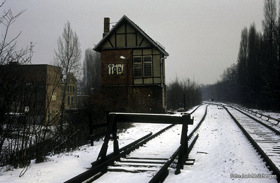 Aussenanlage Stellwerk Tga Tegeler Gabelung um 1991