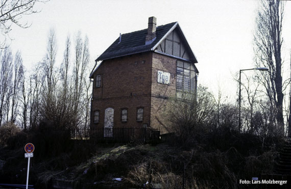 Aussenanlage Stellwerk Tga Tegeler Gabelung um 1991