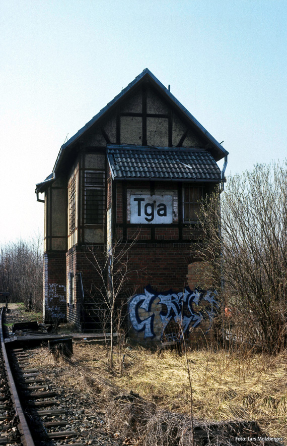 Aussenanalge Stellwerk Tga Tegeler Gabelung um 1991