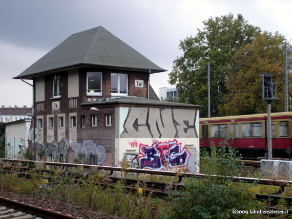 Aussenaufnahme Stellwerk Tw Treptower Park